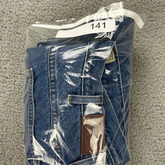 LL Bean Jeans Men's 34x29 Blue Denim Fleece Lined Classic Fit Vintage - Picture 12 of 12